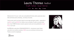 Desktop Screenshot of laurathomasauthor.com